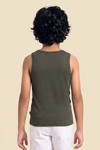 Lee Cooper Boys Solid Vest (Pack of 2) - Multicolor — thumbnail 9